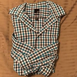 Slim Stretch Button Down, 16.5 34-35